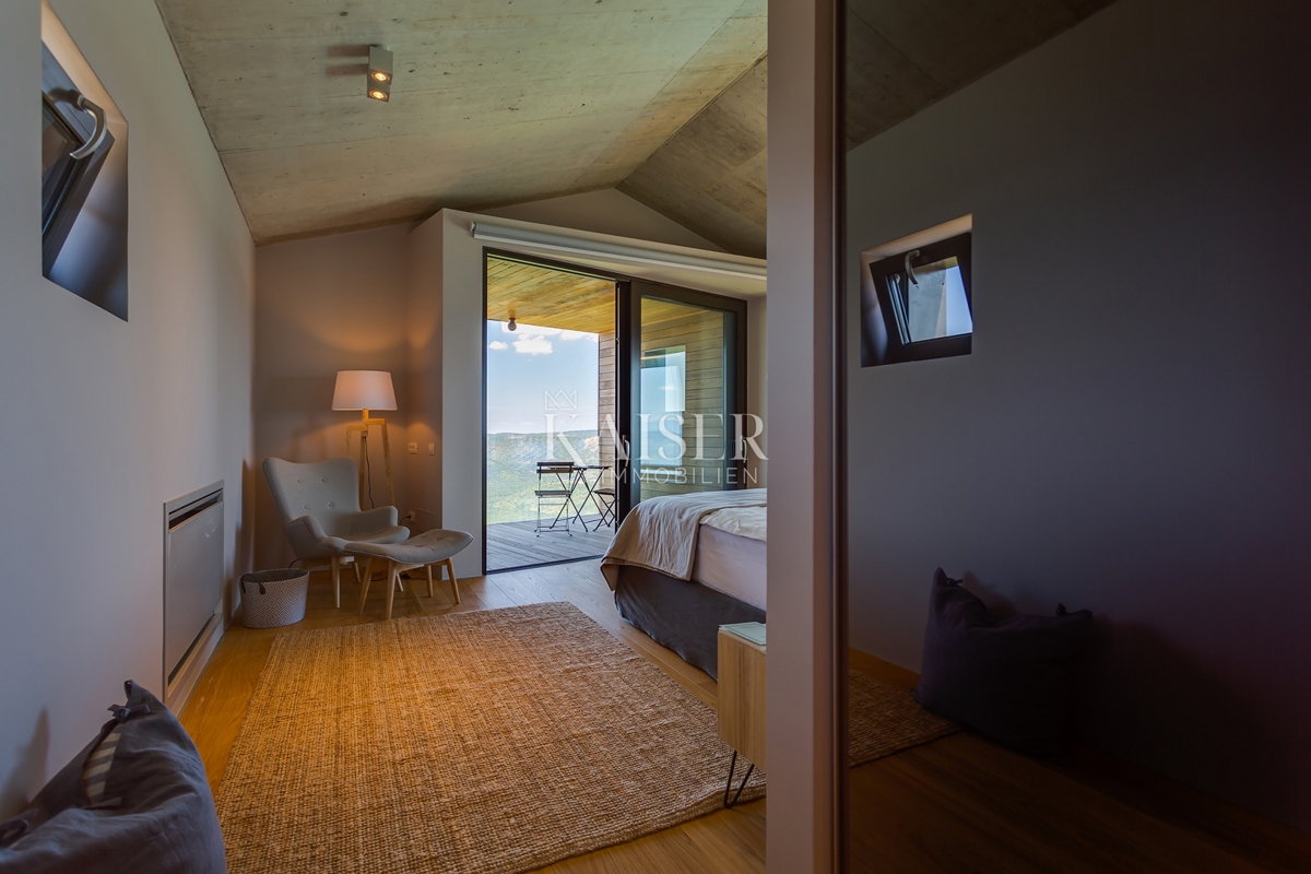 Istria, Montona - villa esclusiva con splendida vista panoramica