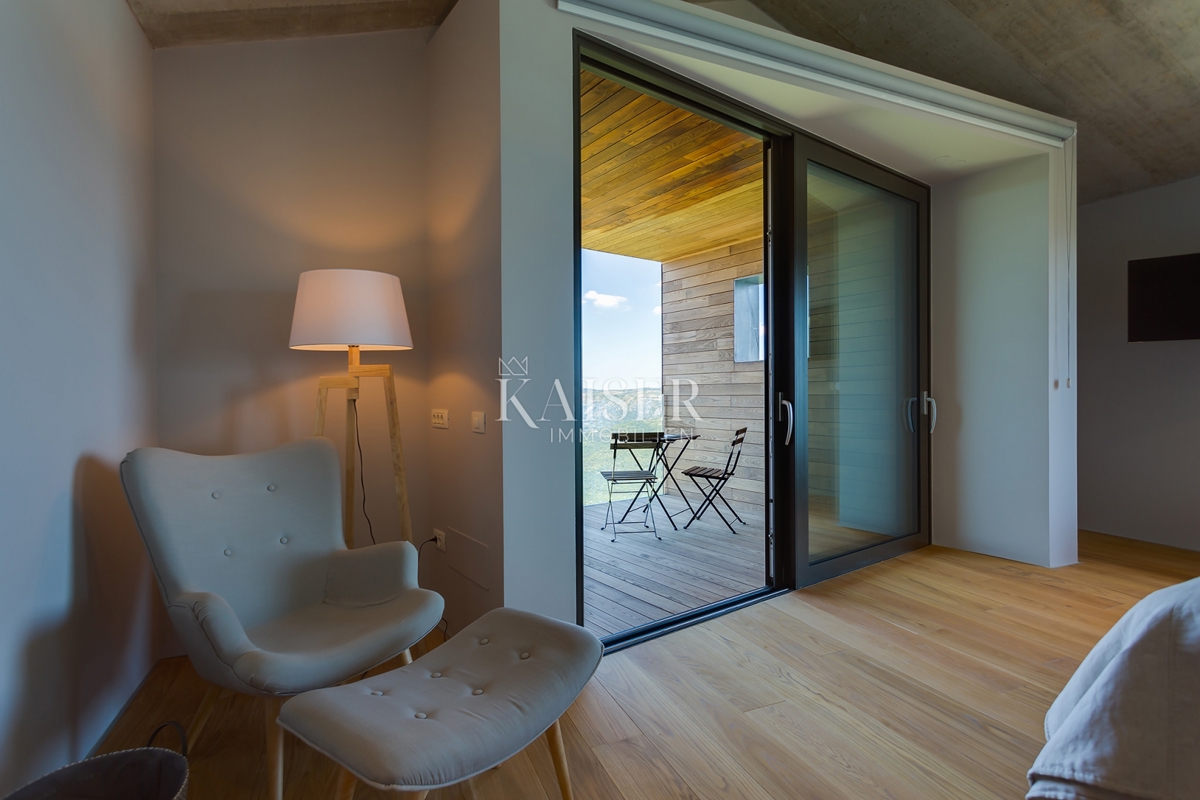 Istria, Montona - villa esclusiva con splendida vista panoramica