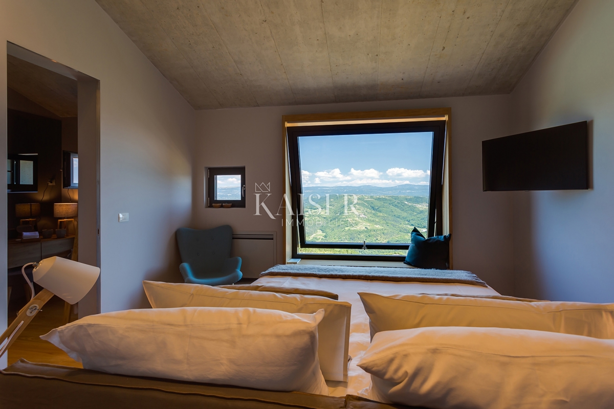 Istria, Montona - villa esclusiva con splendida vista panoramica