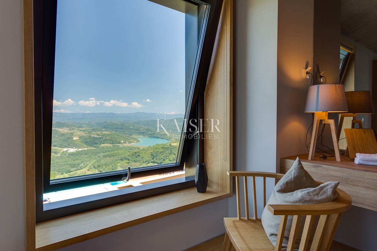 Istria, Montona - villa esclusiva con splendida vista panoramica
