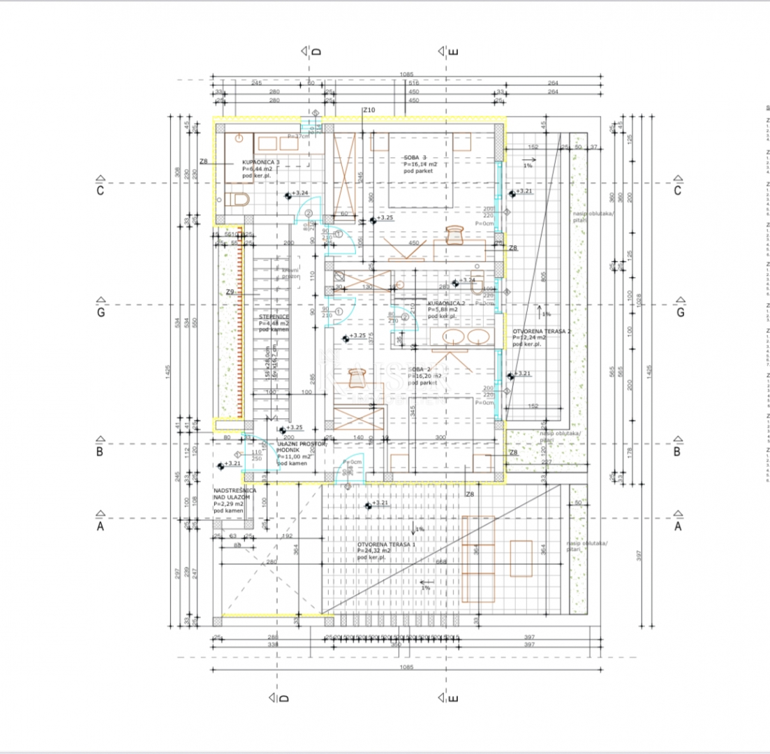 Appartamento Privlaka, 97,15m2