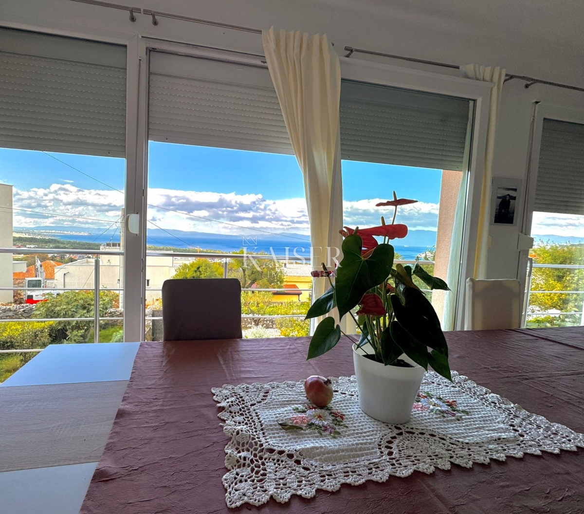 Kraljevica, casa familiare con vista panoramica