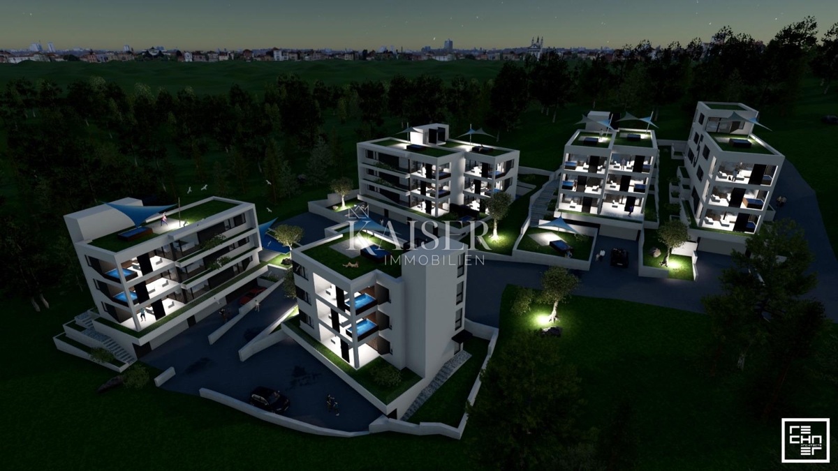 Appartamento di lusso al piano terra (Appartamento 1) con ampio giardino privato, Mandalina - Šibenik