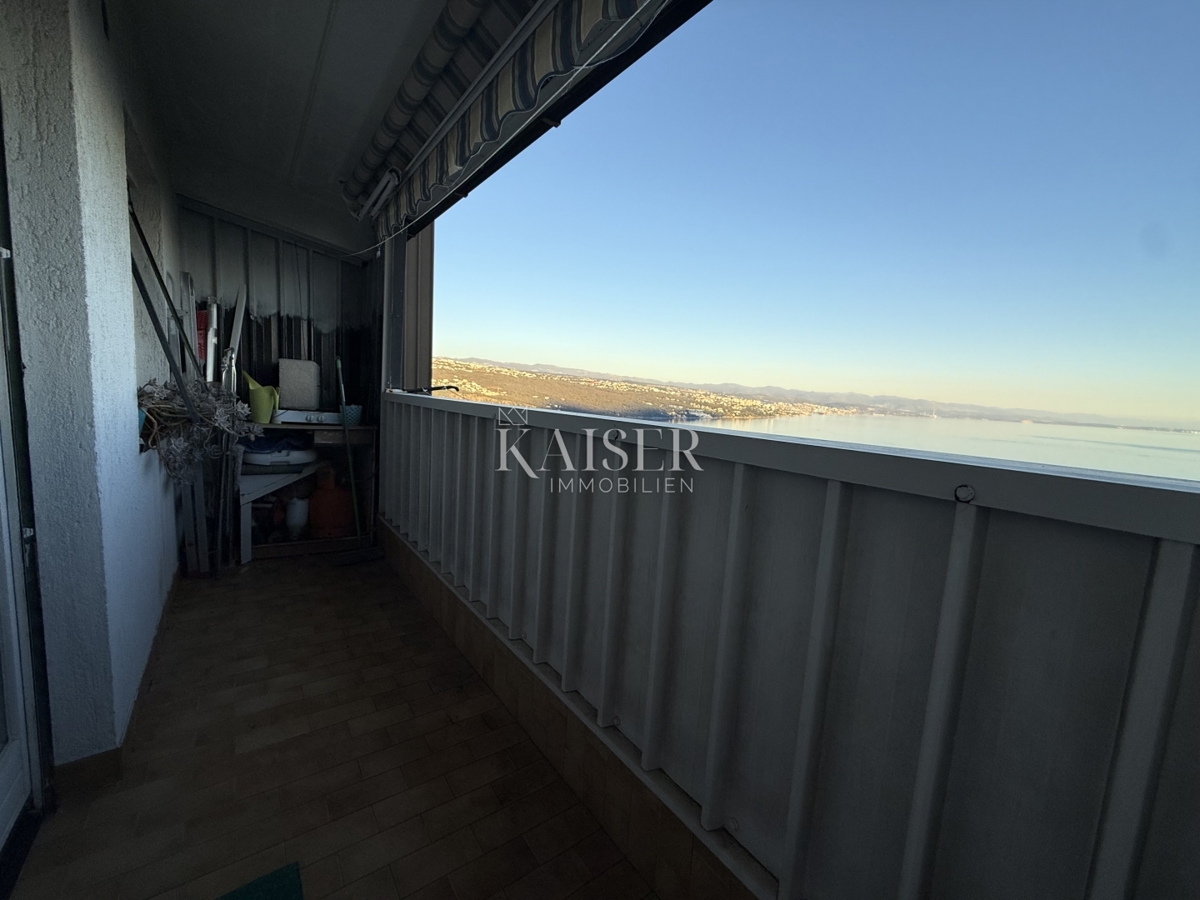 Abbazia, appartamento con vista panoramica sul Quarnero