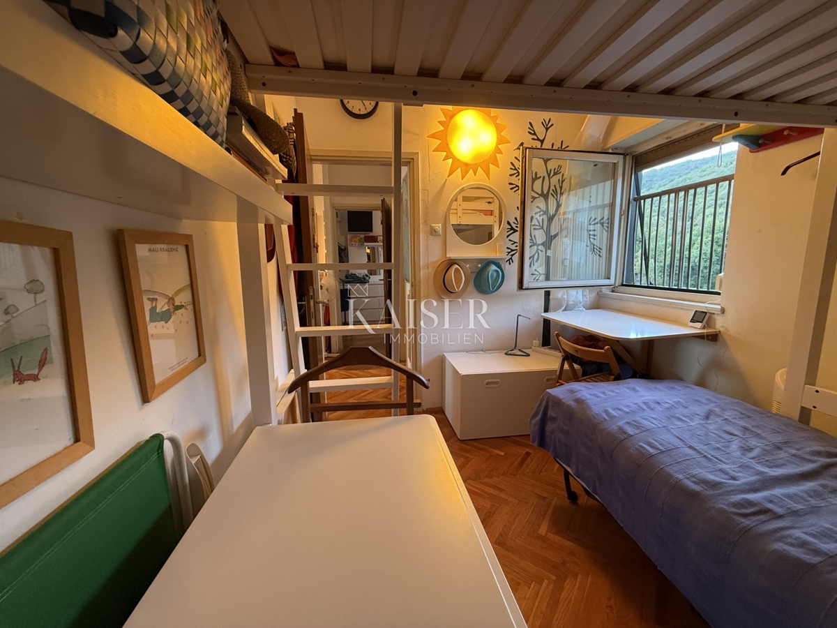 Abbazia, appartamento con vista panoramica sul Quarnero