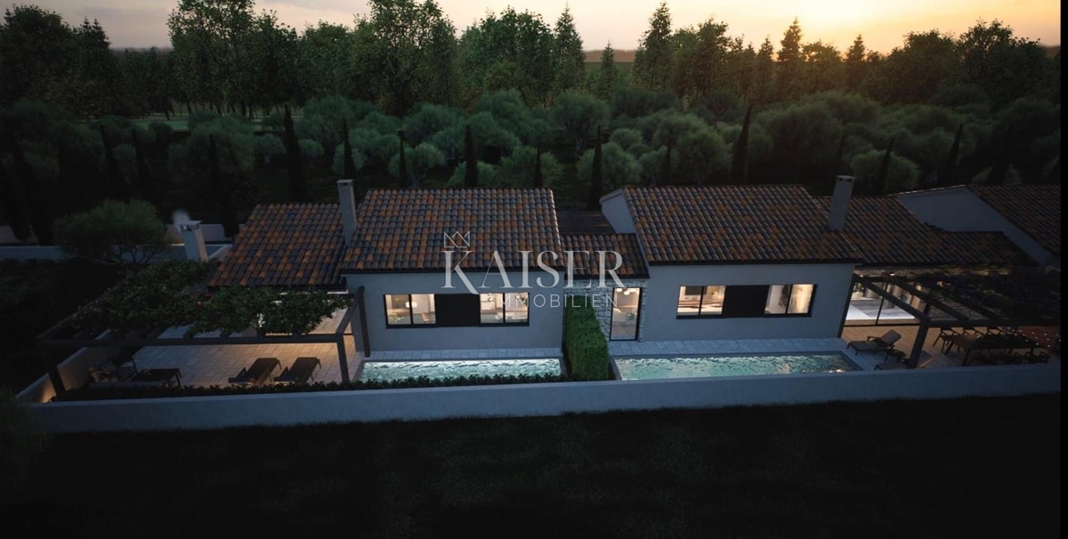 Istria - Parenzo, moderna casa a un piano con tre camere da letto