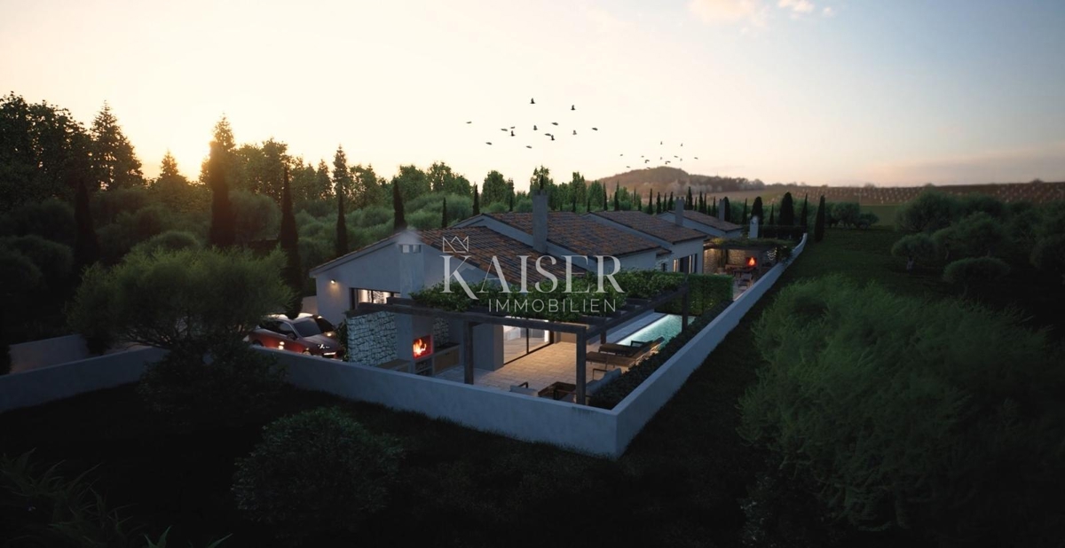 Istria - Parenzo, moderna casa a un piano con tre camere da letto