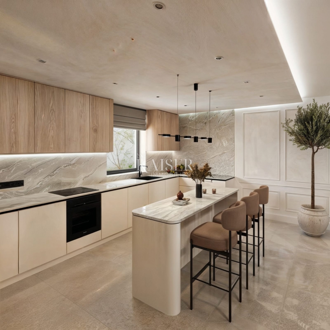 Istria, Verteneglio, moderna casa bifamiliare con piscina