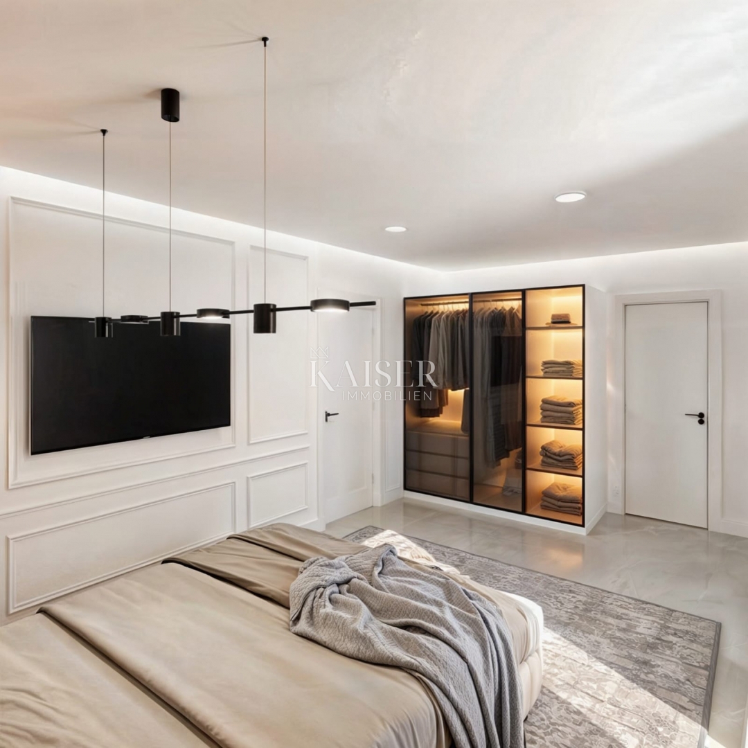 Istria, Verteneglio, moderna casa bifamiliare con piscina