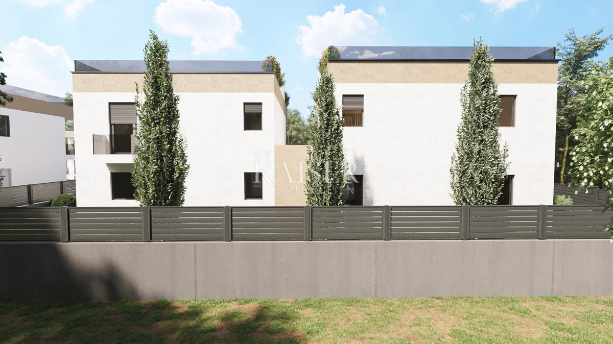 Istria, Verteneglio, moderna casa bifamiliare con piscina