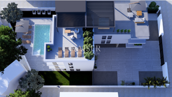 Petrčane - Zara, Attico esclusivo su tutto il piano con terrazza sul tetto