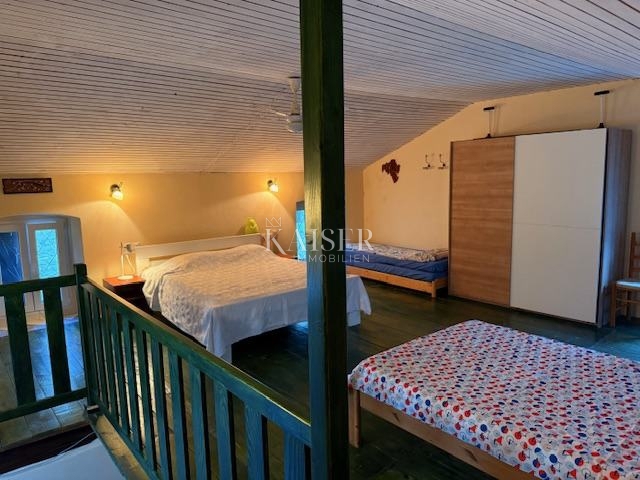 Isola di Susak, casa in pietra 110 m²