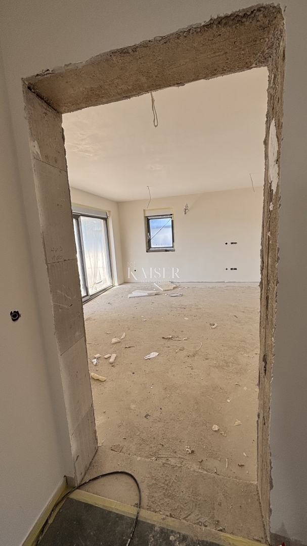 Zara – Privlaka | Appartamento al piano terra con giardino e vista mare