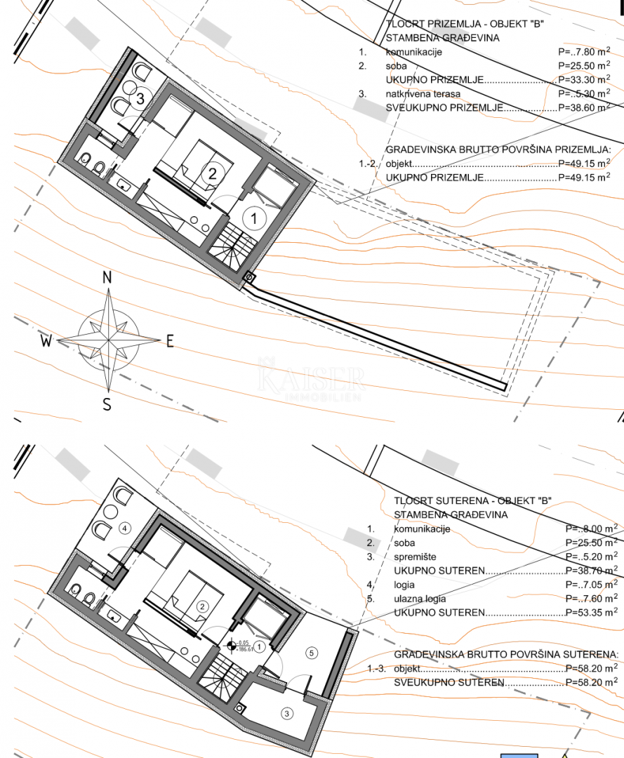 Riviera di Opatija – terreno con permesso definitivo e vista spettacolare sul Golfo del Quarnero