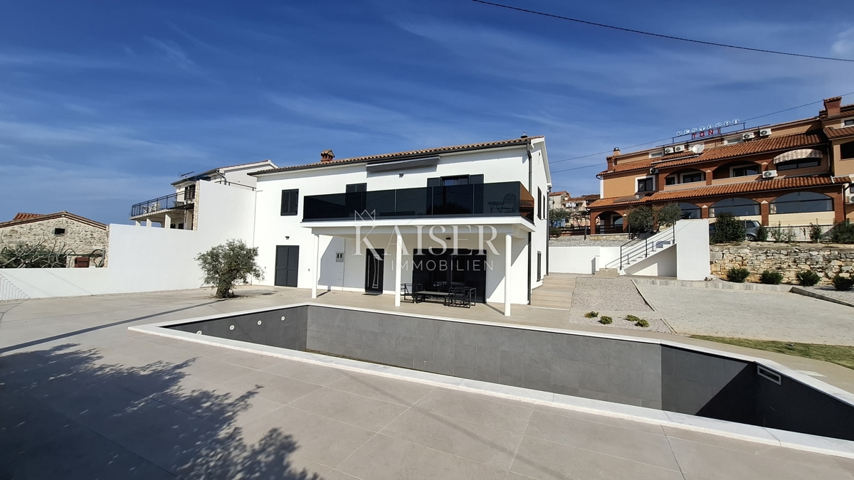 Istria, Kaštelier - Casa con due appartamenti, 188 m2, piscina