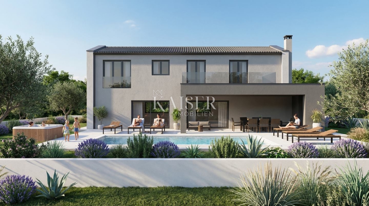 Istria, Tinjan - casa con piscina immersa nella natura