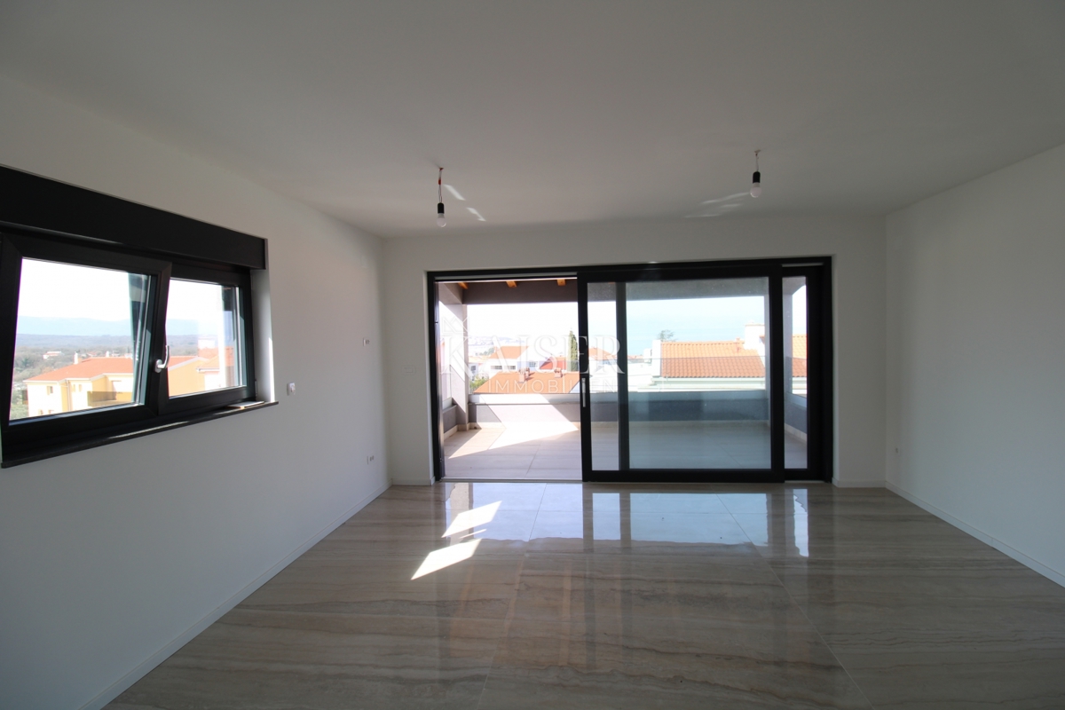 Appartamento Malinska, Malinska-Dubašnica, 75m2