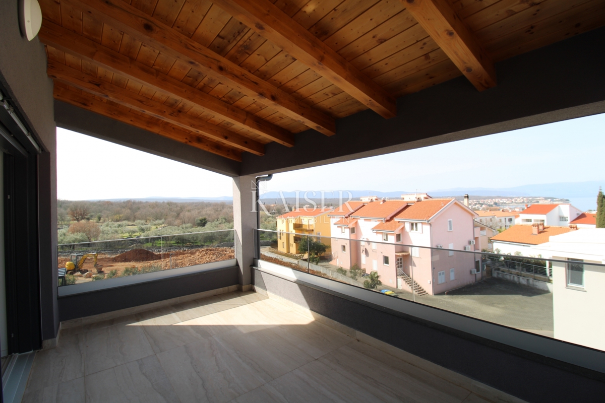 Appartamento Malinska, Malinska-Dubašnica, 75m2