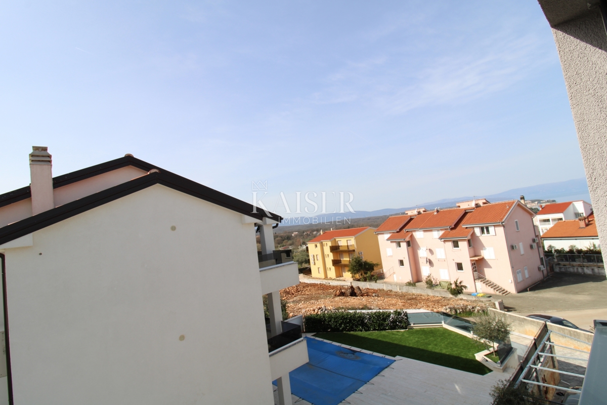 Appartamento Malinska, Malinska-Dubašnica, 75m2