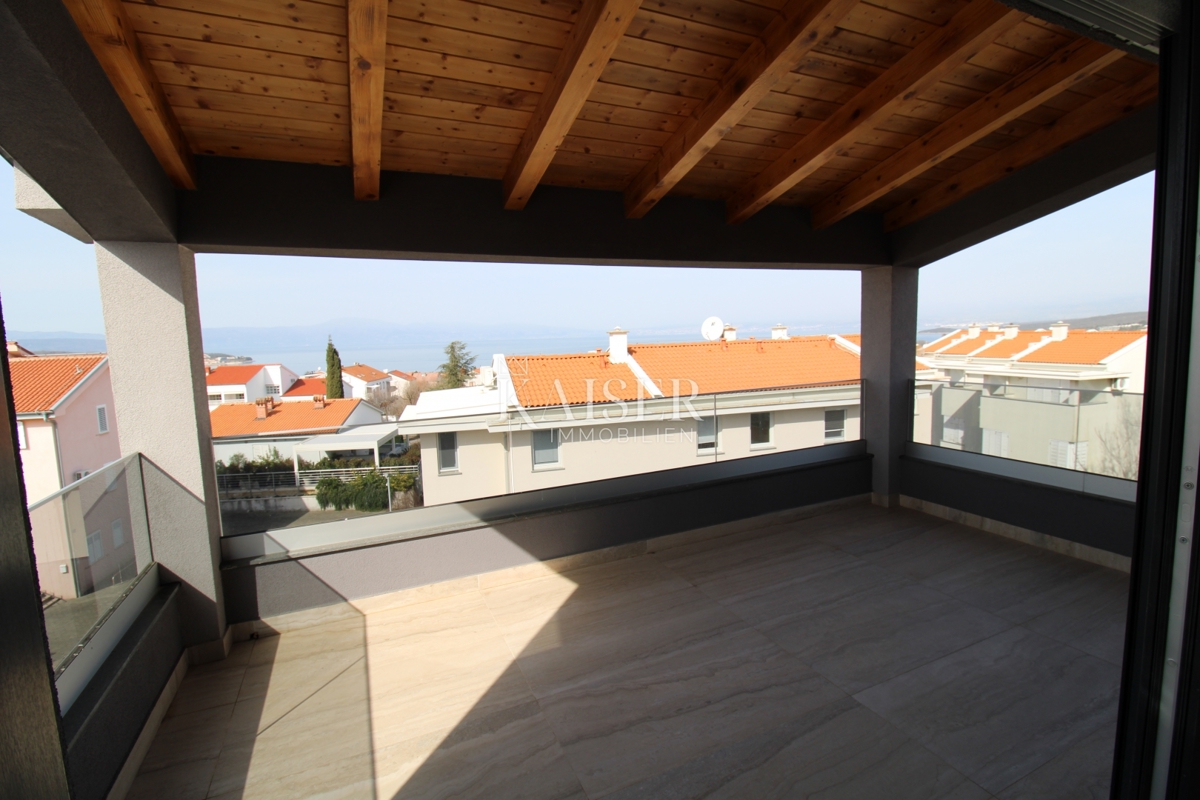 Appartamento Malinska, Malinska-Dubašnica, 75m2