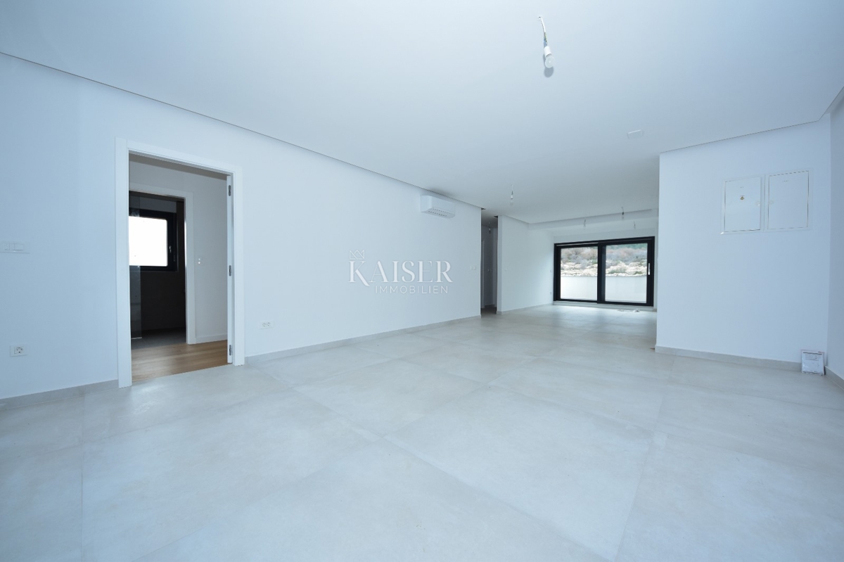 Vinjerac - attico di lusso 134m2, 1a fila al mare