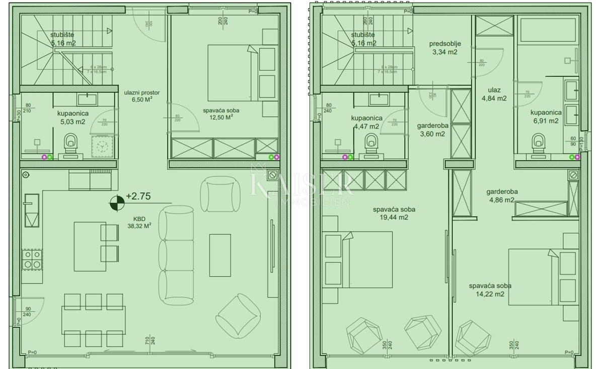 Villa Sveti Filip i Jakov, Sveti Filip I Jakov, 167,08m2