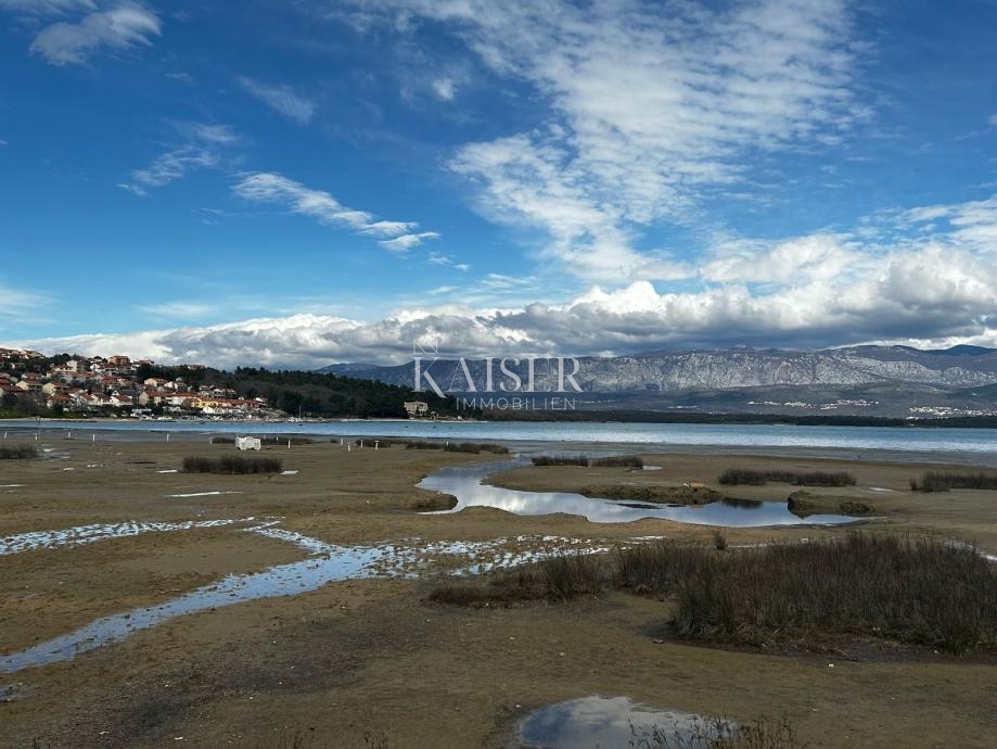 Isola di Krk, Soline - terreno agricolo bonificato 1300m2 vicino al mare