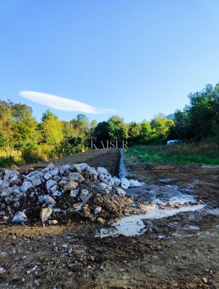 Isola di Krk, Soline - terreno agricolo bonificato 1300m2 vicino al mare