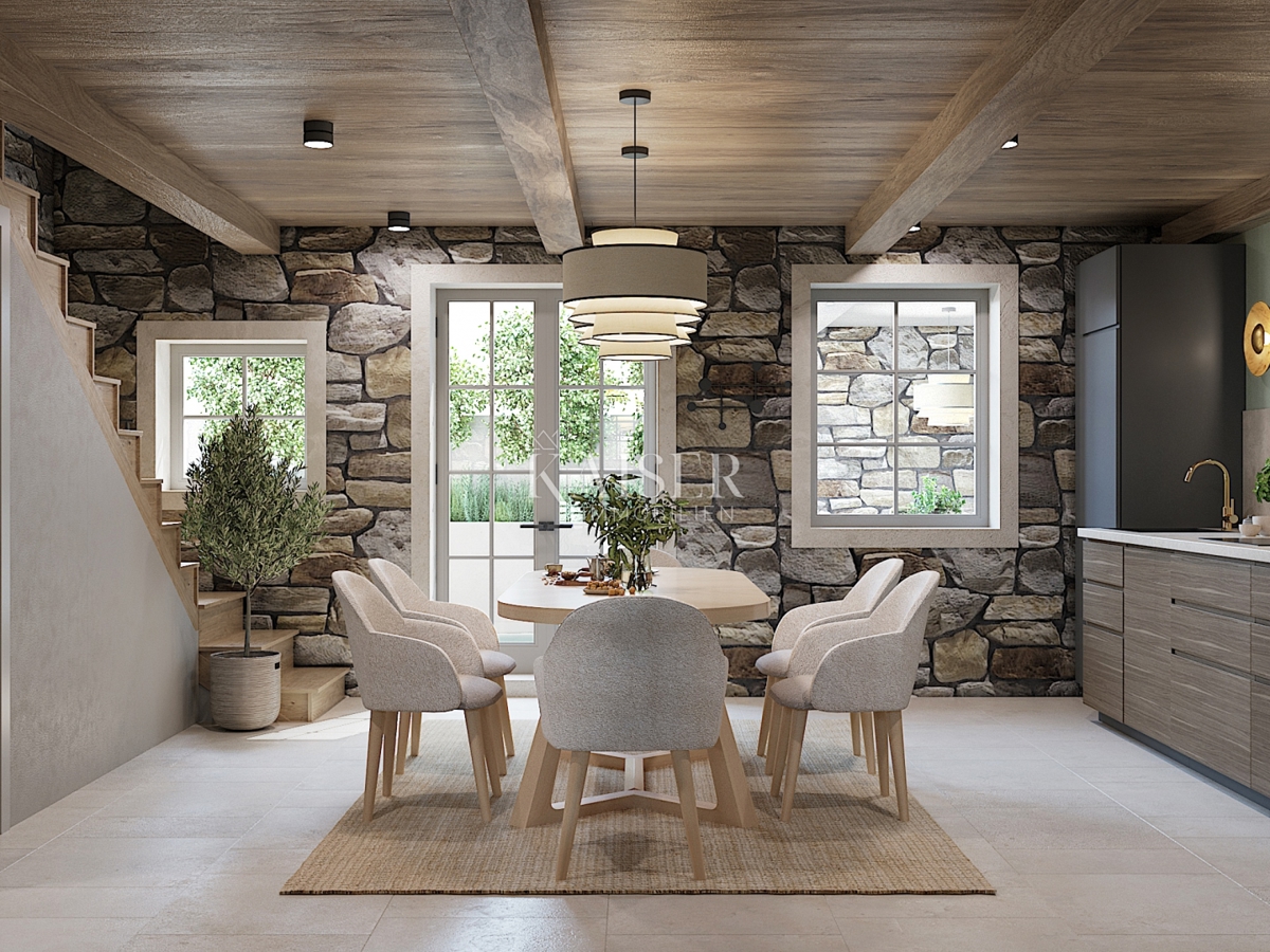 Istria, zona Parenzo - Autentica villa istriana di 183 m2 con piscina e sauna