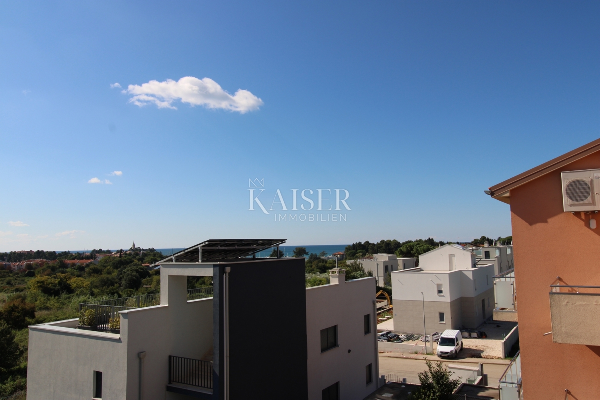 Istria, Cittanova - appartamento lussuosamente arredato di 119 m2, posizione eccellente, vista mare