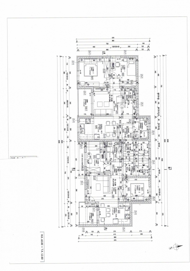 Spalato, K.Sućurac - appartamento S1, 300 m dal mare