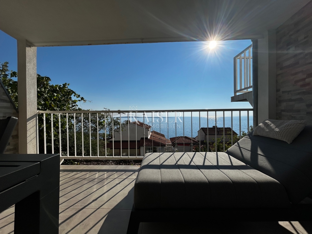 Isola di Cherso - Zaglav - appartamento con vista mare