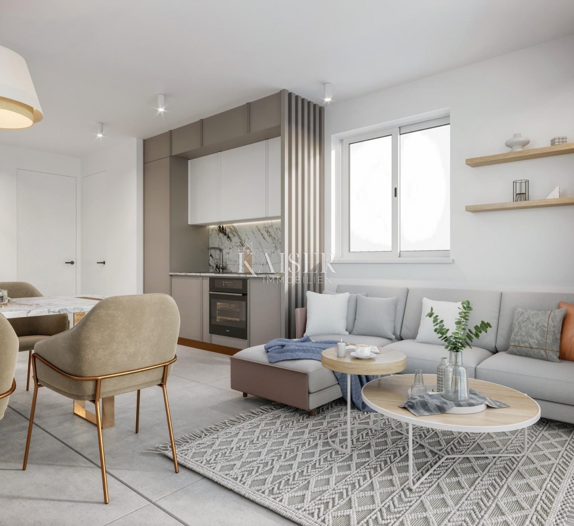 ŠIBENIK, ROGOZNICA - Appartamento con due camere da letto e vista mare