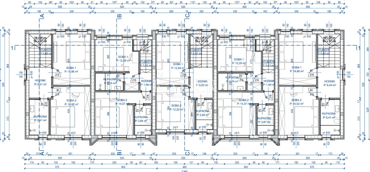 Istria - Parenzo, case moderne in stile istriano