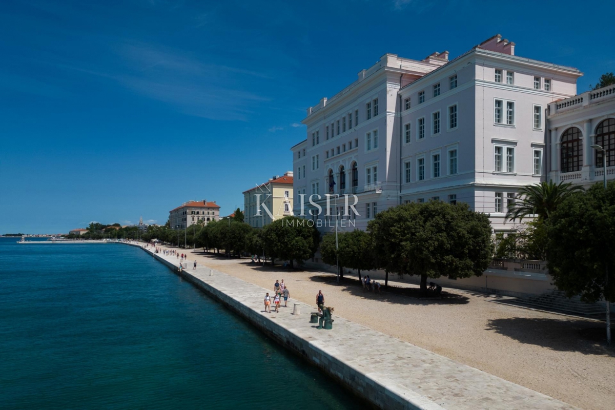 Zara, lungomare, prima fila al mare - appartamento con vista incantevole