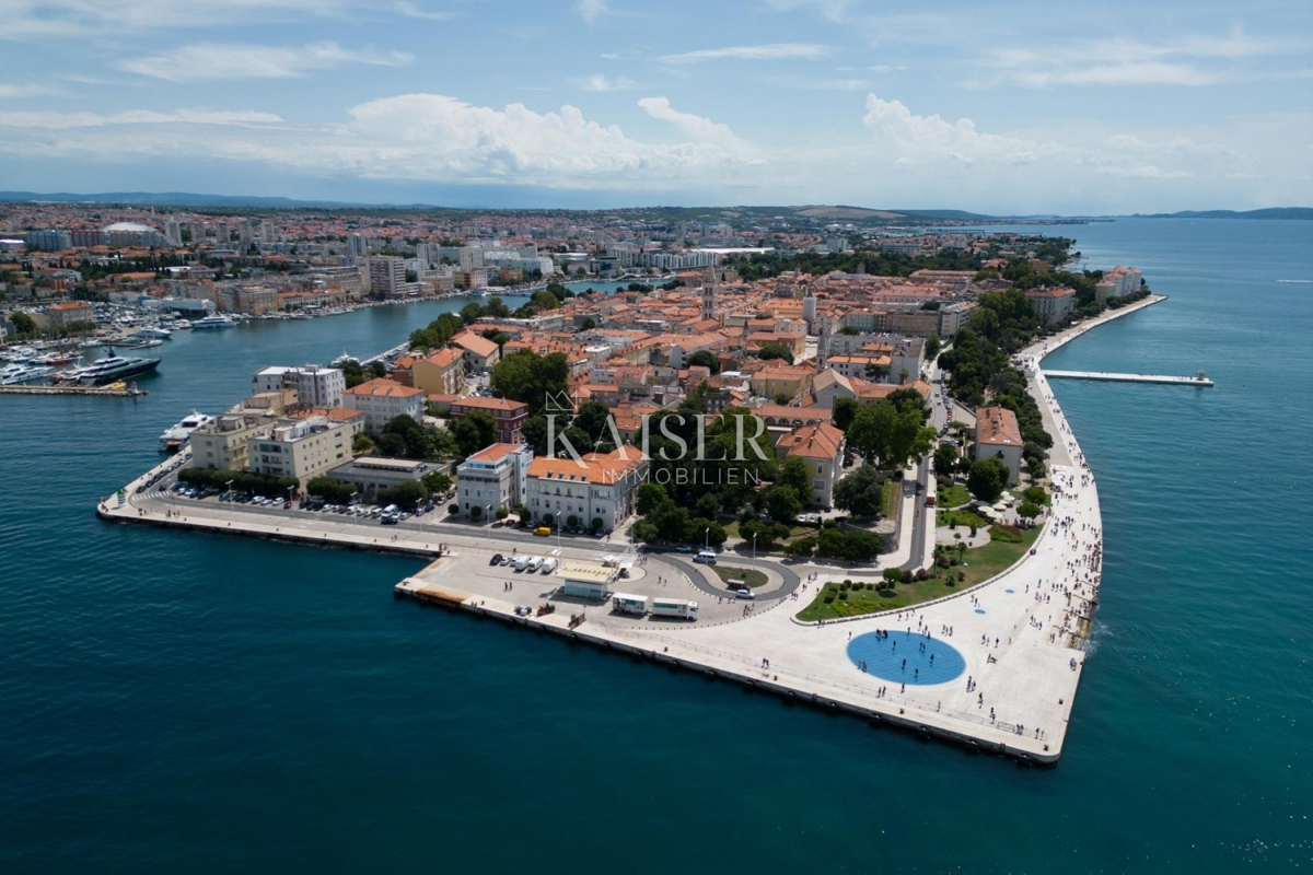 Zara, lungomare, prima fila al mare - appartamento con vista incantevole