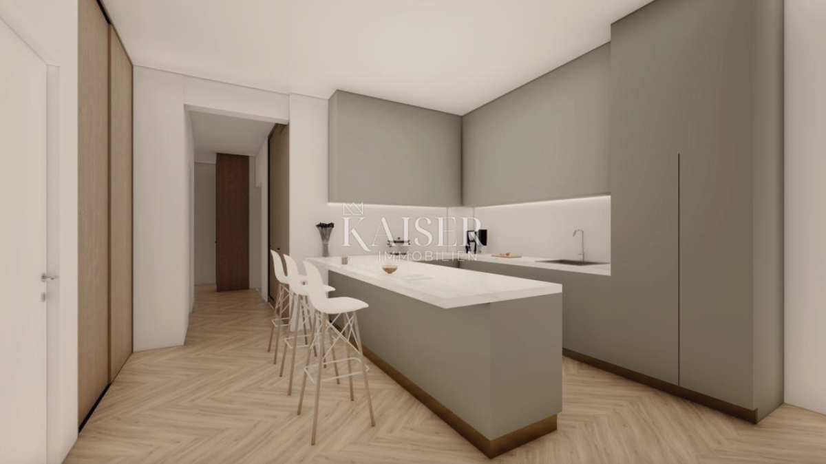 Rijeka, Bivio – Appartamento (4) con 3 camere da letto, terrazza e splendida vista a 100 m dal mare