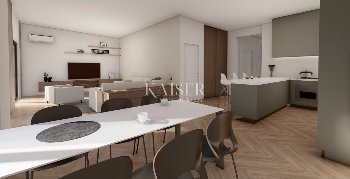 Rijeka, Bivio – Appartamento (4) con 3 camere da letto, terrazza e splendida vista a 100 m dal mare