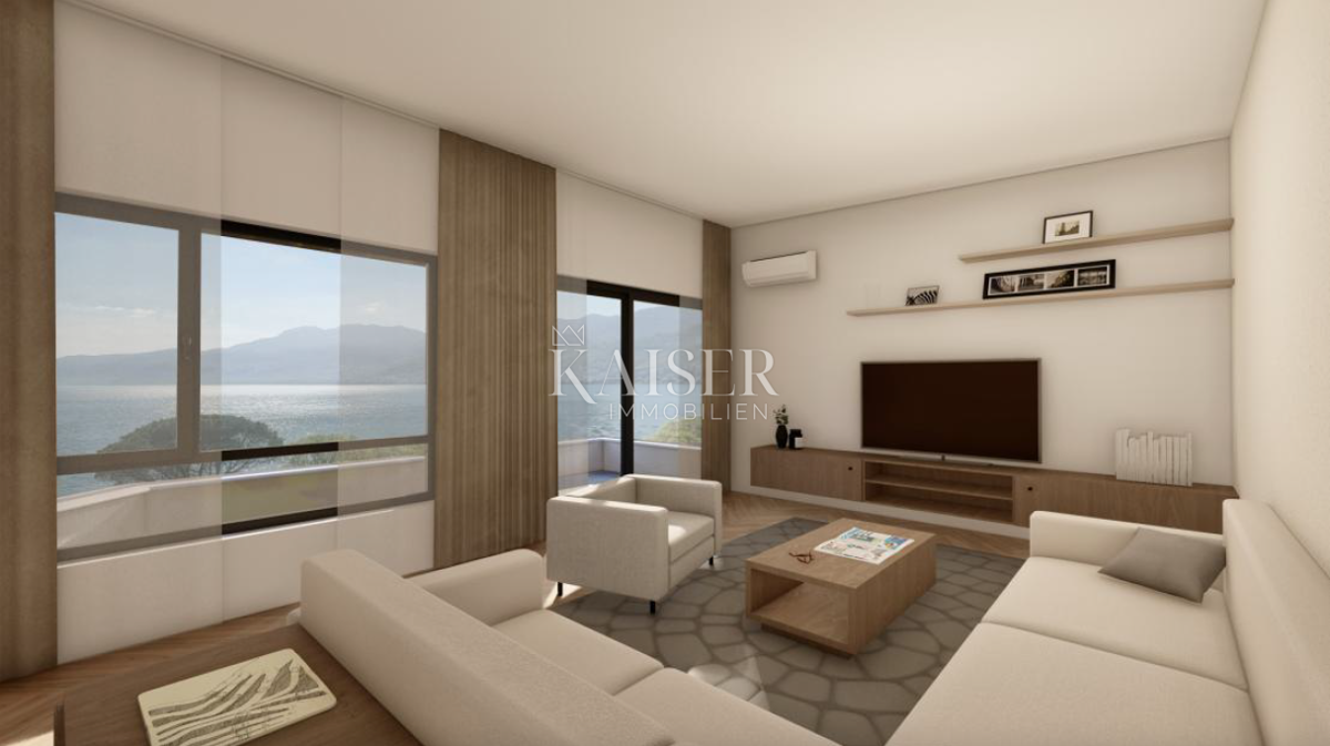 Rijeka, Bivio – Appartamento (4) con 3 camere da letto, terrazza e splendida vista a 100 m dal mare