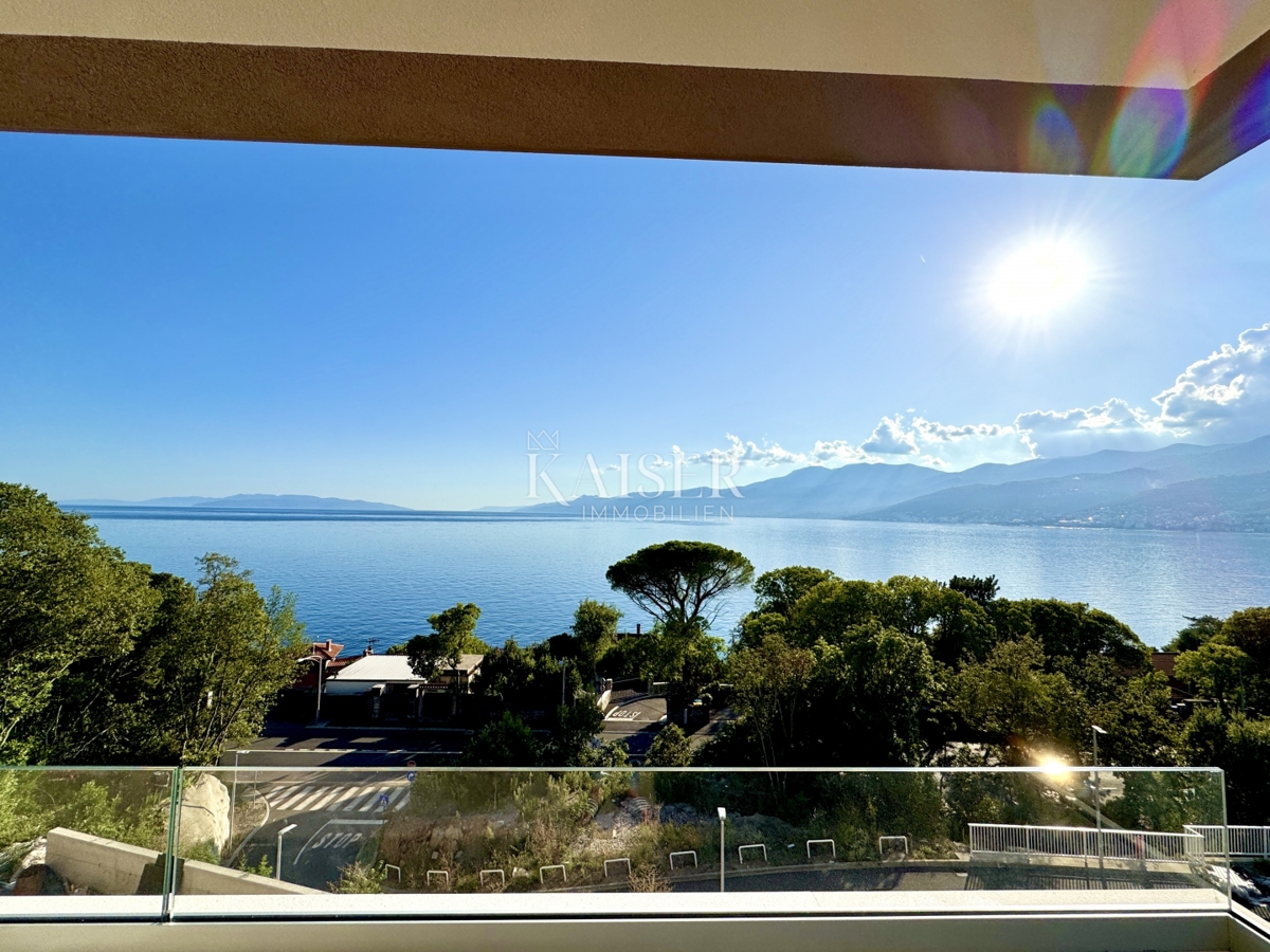 Rijeka, Bivio – Appartamento (4) con 3 camere da letto, terrazza e splendida vista a 100 m dal mare