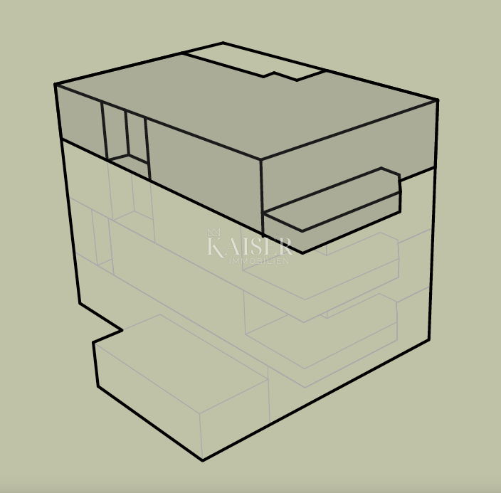 Rijeka, Bivio – Appartamento (4) con 3 camere da letto, terrazza e splendida vista a 100 m dal mare