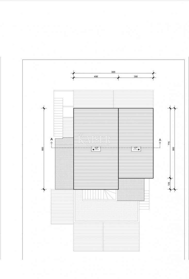 Vir – casa con 6 appartamenti e garage, a 200 m dal mare