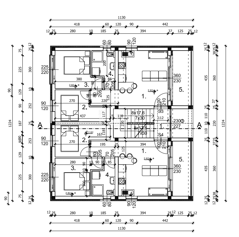 Appartamento Vir, 60,72m2