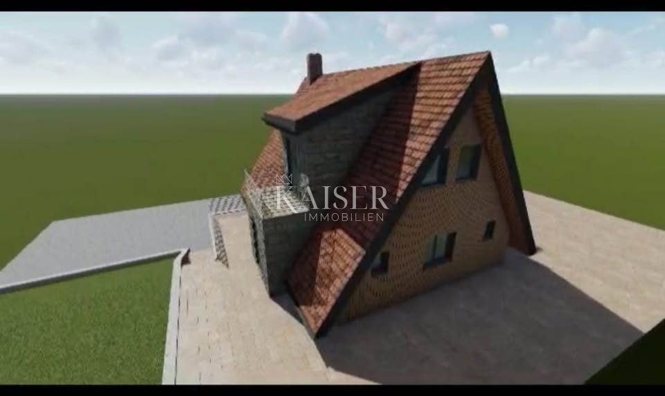 Земля під забудову Stari Laz, Ravna Gora, 1.071m2