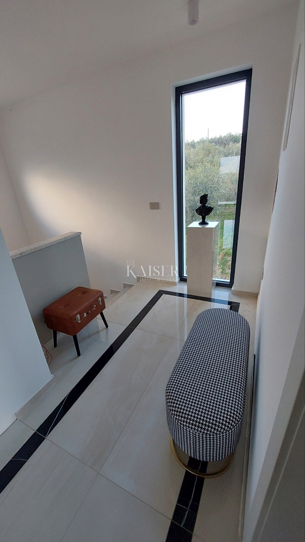 Istria, Buie - villa di lusso con cantina, sala intrattenimento, cinema...vista mare e uliveto