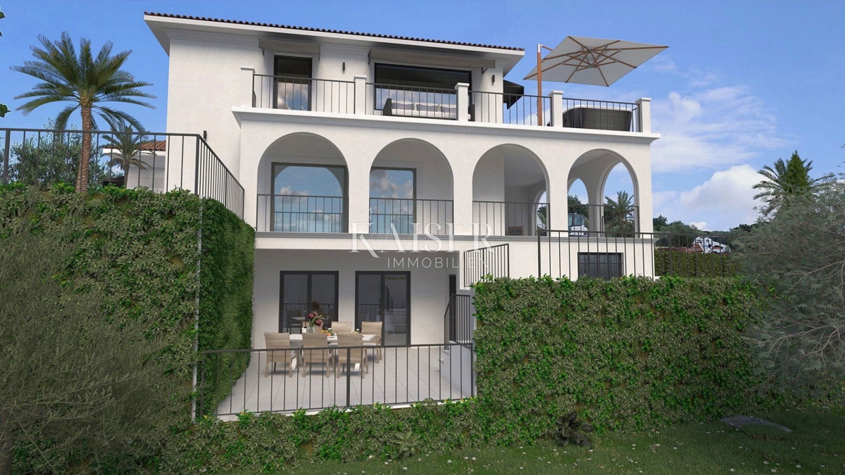 Istria, Buie - villa di lusso in costruzione, vista mare e uliveto