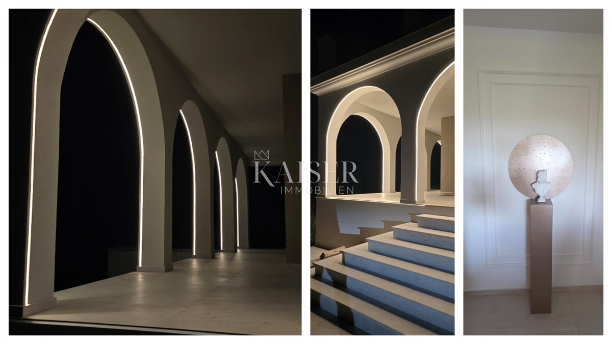 Istria, Buie - villa di lusso in costruzione, vista mare e uliveto