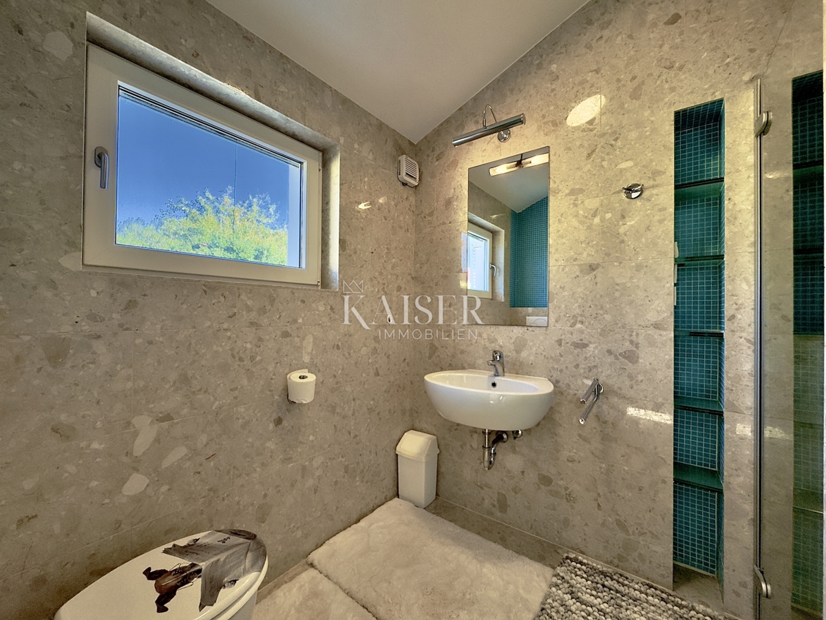 Pag, Potočnica - Villa familiare con piscina e splendida vista a 100 m dalla spiaggia