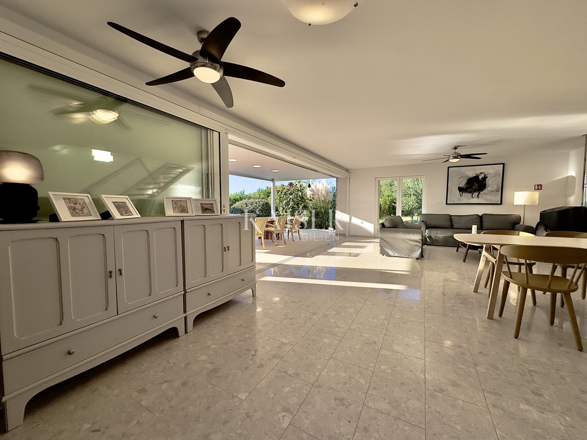 Pag, Potočnica - Villa familiare con piscina e splendida vista a 100 m dalla spiaggia