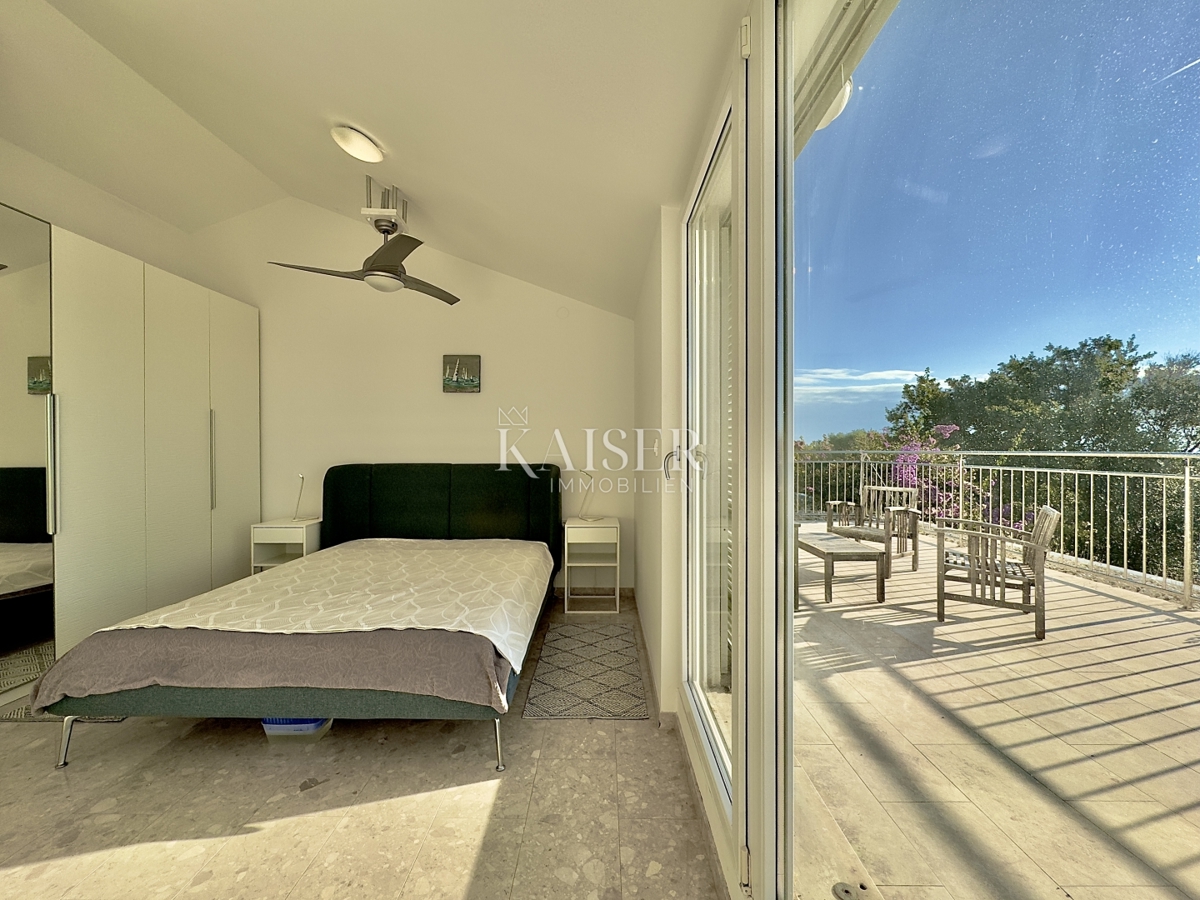 Pag, Potočnica - Villa familiare con piscina e splendida vista a 100 m dalla spiaggia